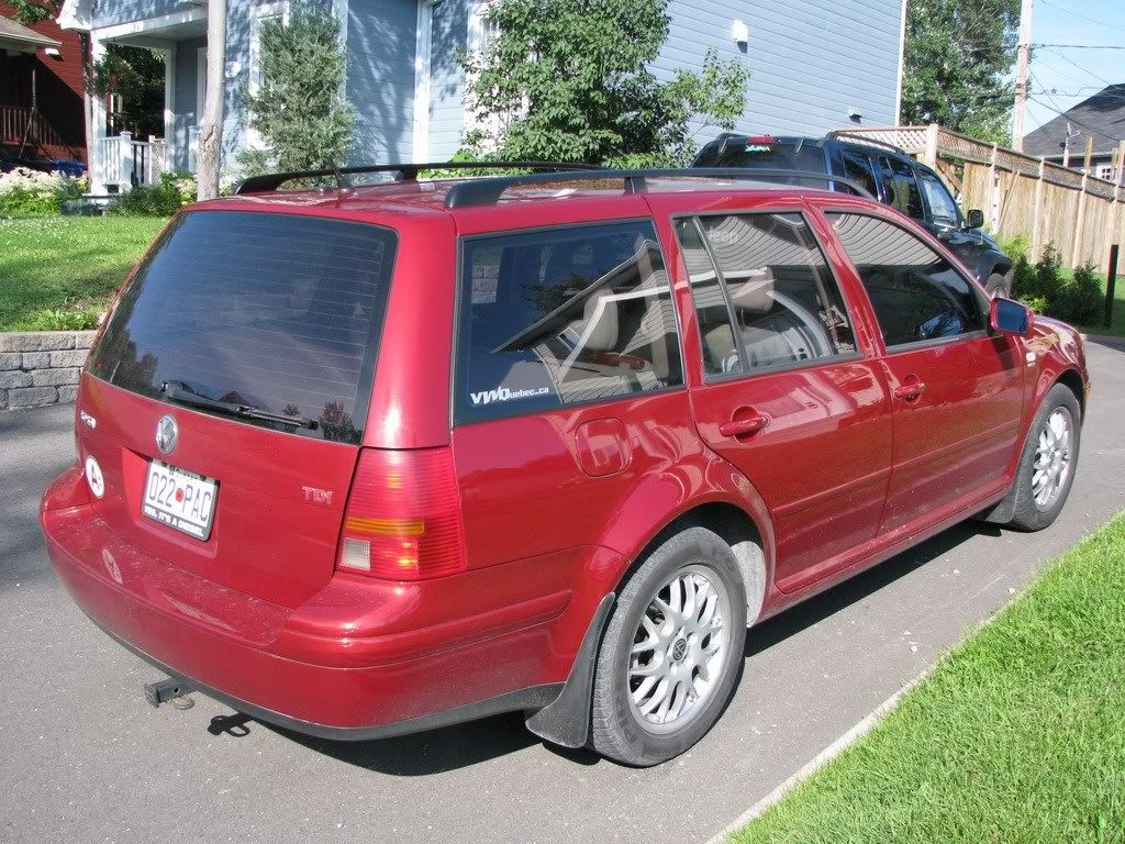 FS 2004 VW Jetta GLS TDI Wagon, Spicy Red, 106,300kms, Quebec, QC